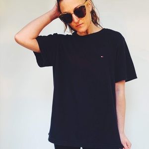 Tommy Hilfiger VTG Black T-shirt Men’s L